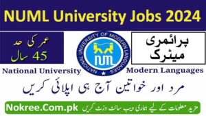 NUML Islamabad Jobs 2024 For Professor Assistant And Other Staff Latest
